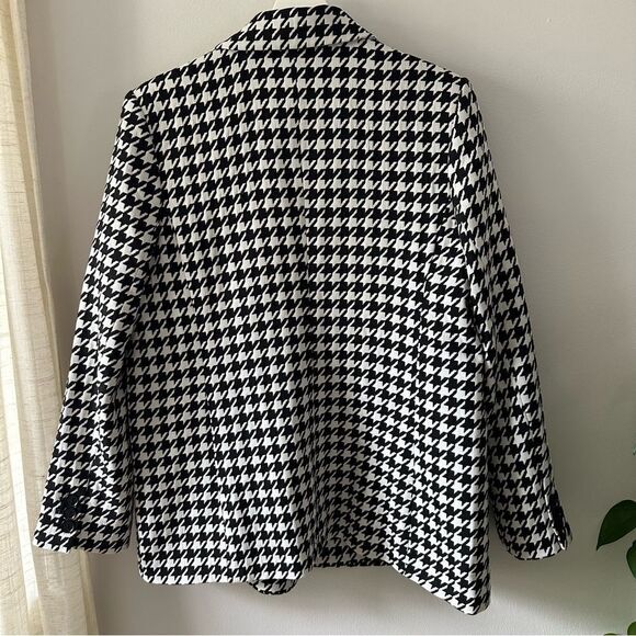 Anine Bing Madeleine Houndstooth Blazer - Picture 4 of 10